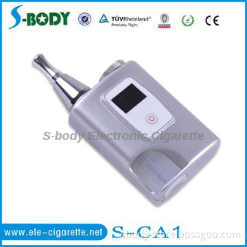 Newest e cig E power vaporizer S-CA1 with self-filled liquid bottle